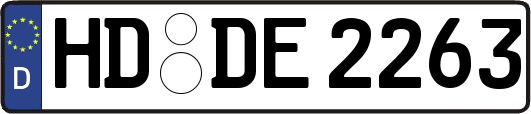 HD-DE2263