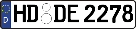 HD-DE2278