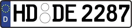 HD-DE2287