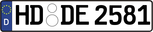 HD-DE2581