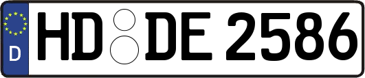 HD-DE2586