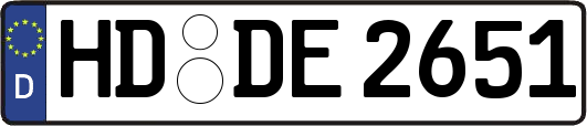 HD-DE2651