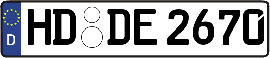 HD-DE2670