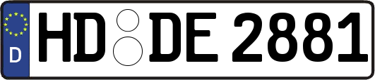 HD-DE2881