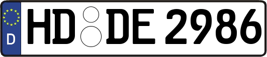 HD-DE2986