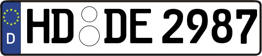 HD-DE2987