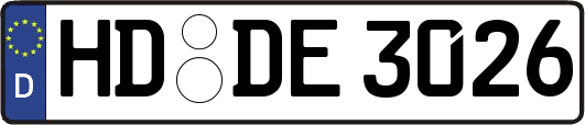 HD-DE3026
