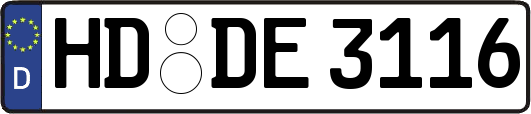 HD-DE3116