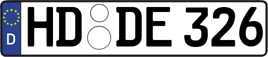 HD-DE326