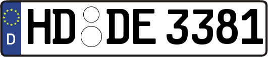 HD-DE3381