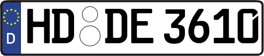 HD-DE3610