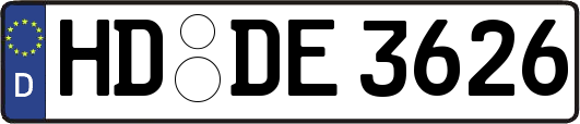 HD-DE3626