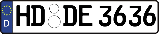 HD-DE3636