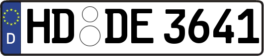 HD-DE3641