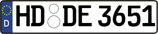 HD-DE3651