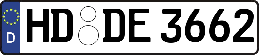 HD-DE3662