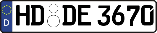 HD-DE3670
