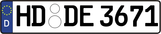 HD-DE3671