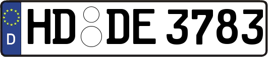HD-DE3783
