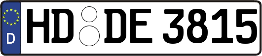 HD-DE3815