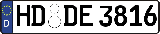HD-DE3816