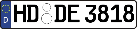 HD-DE3818
