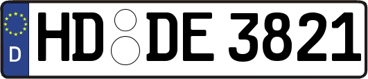 HD-DE3821