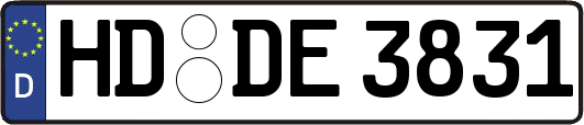 HD-DE3831