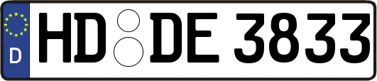 HD-DE3833