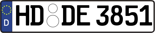 HD-DE3851