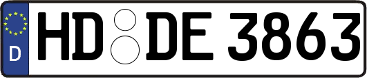 HD-DE3863