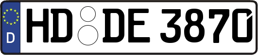HD-DE3870