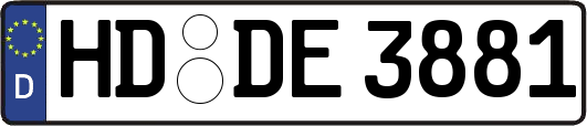 HD-DE3881