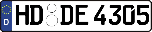HD-DE4305