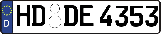 HD-DE4353