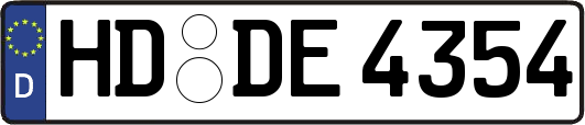 HD-DE4354