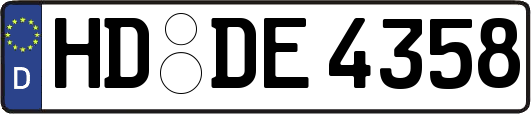 HD-DE4358