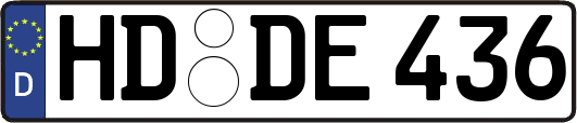HD-DE436