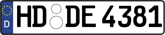 HD-DE4381