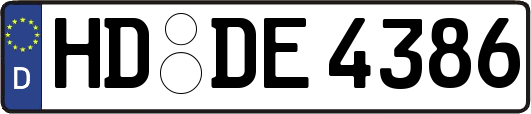 HD-DE4386