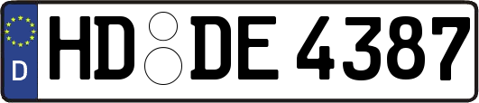 HD-DE4387