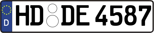 HD-DE4587
