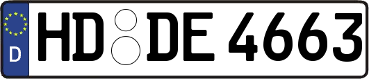 HD-DE4663