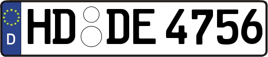 HD-DE4756