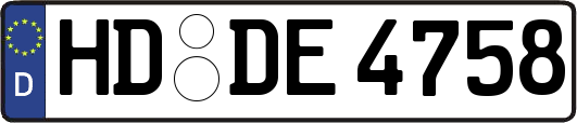 HD-DE4758