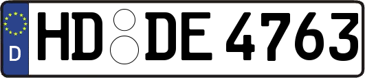 HD-DE4763