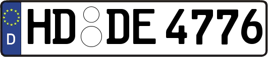 HD-DE4776