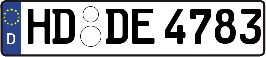 HD-DE4783