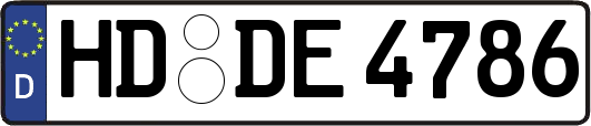HD-DE4786