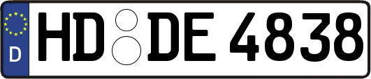 HD-DE4838